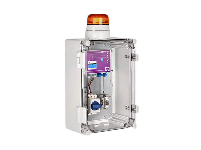 Schaltschrank für Warnanlagen