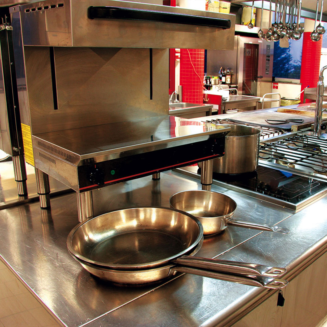 Professionelle Küche aus der Servicegastronomie